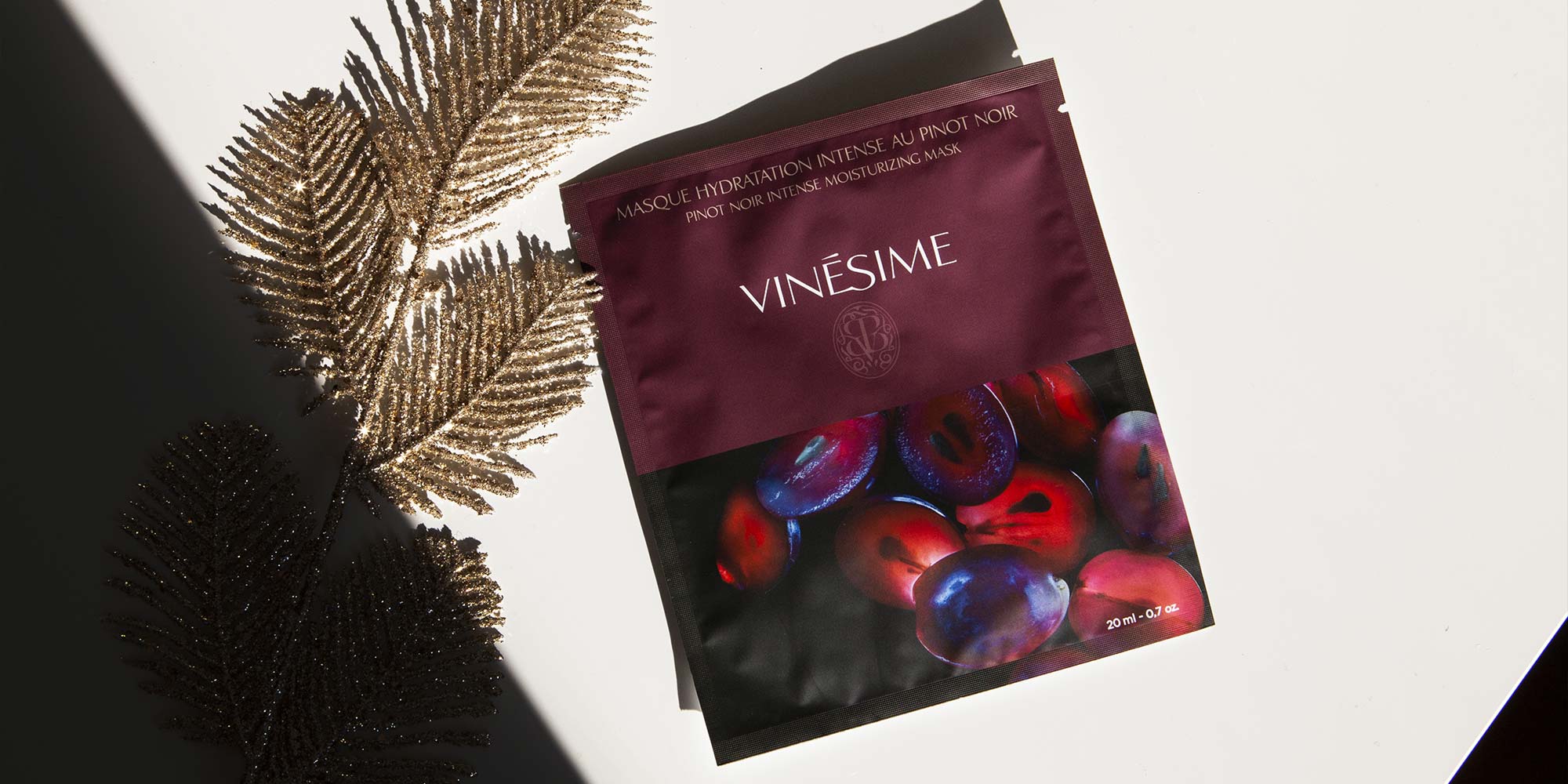 Masque Visage Pinot Noir de la marque Vinésime